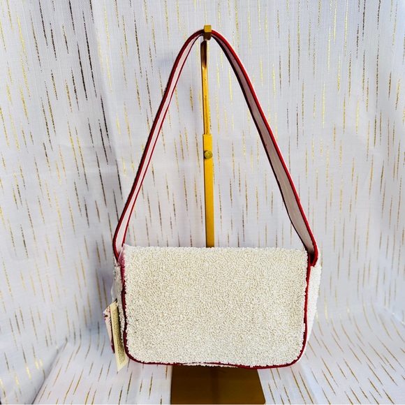 Handmade Beaded Tomato Shoulder Bag | NWT - Picture 3 of 8